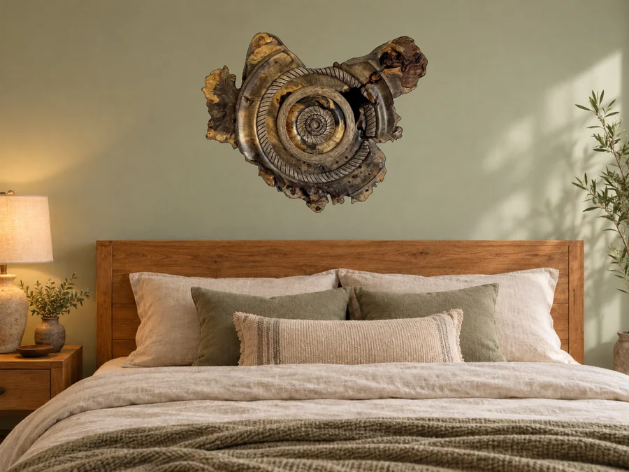Buckeye Burl in an illustrative home setting