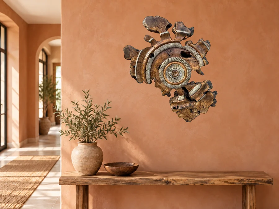 Olive Burl in an illustrative home setting